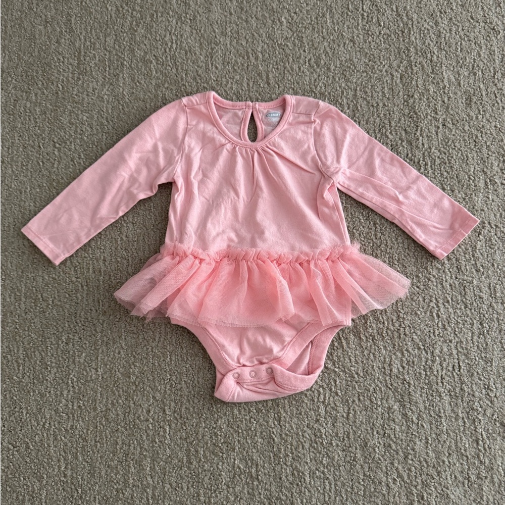 Old Navy - Size 3-6M - Never worn Pink Ballet Tutu Baby Onesie
